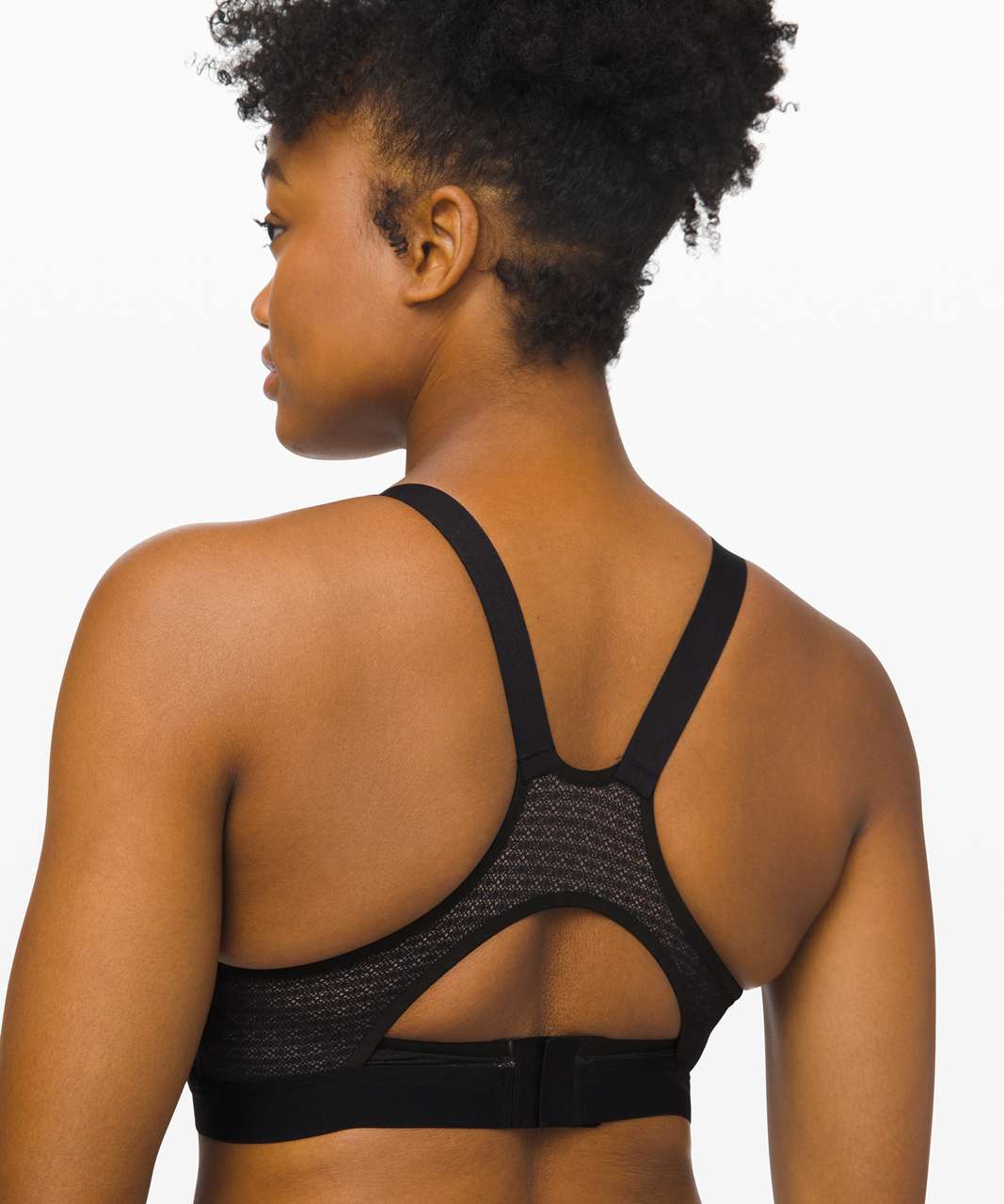 Lululemon Awake to Lace Bra - Black / Barely Beige