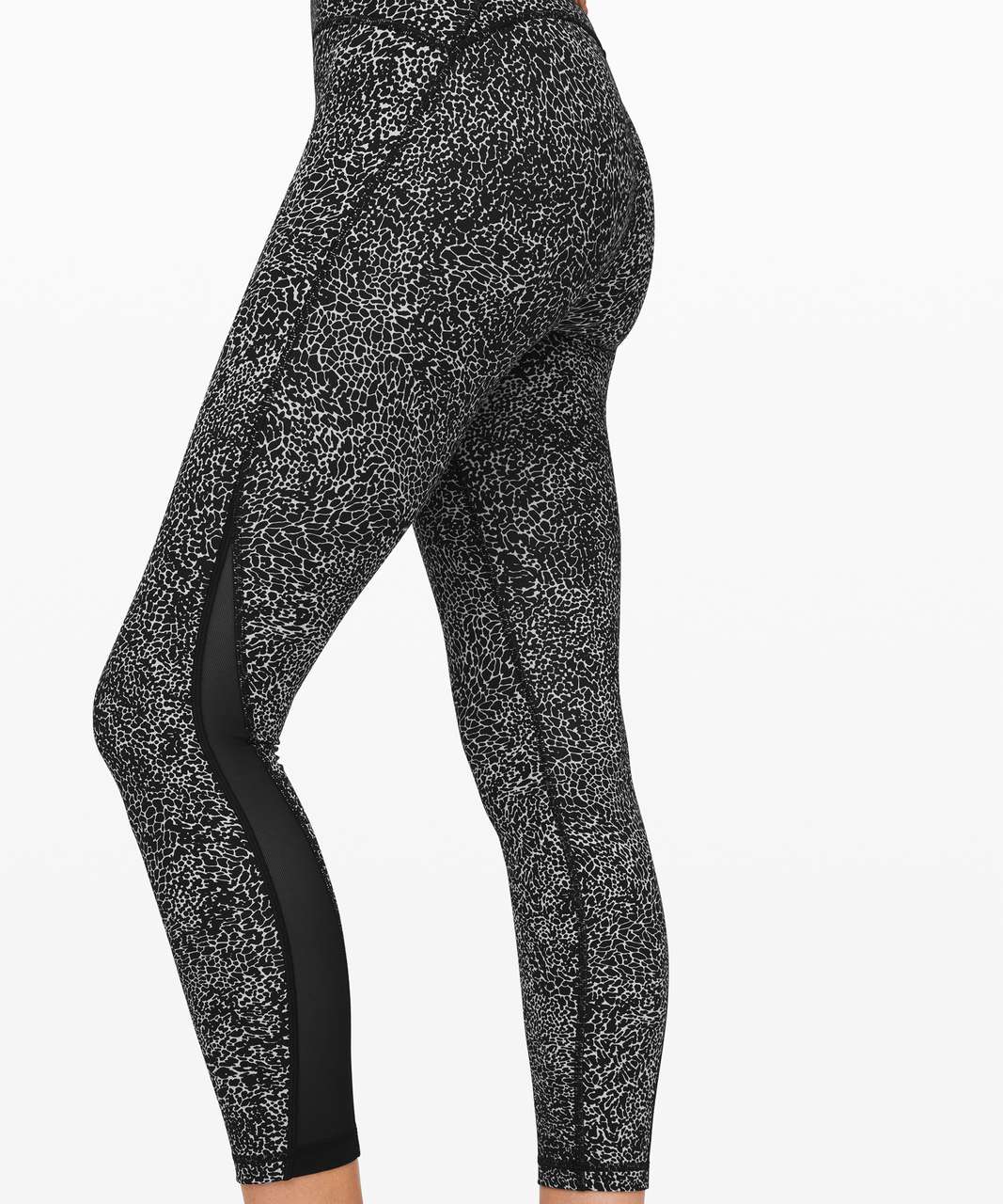 Lululemon Train Times Pant 25 - Polar Shift Alpine White Black / Black - lulu  fanatics