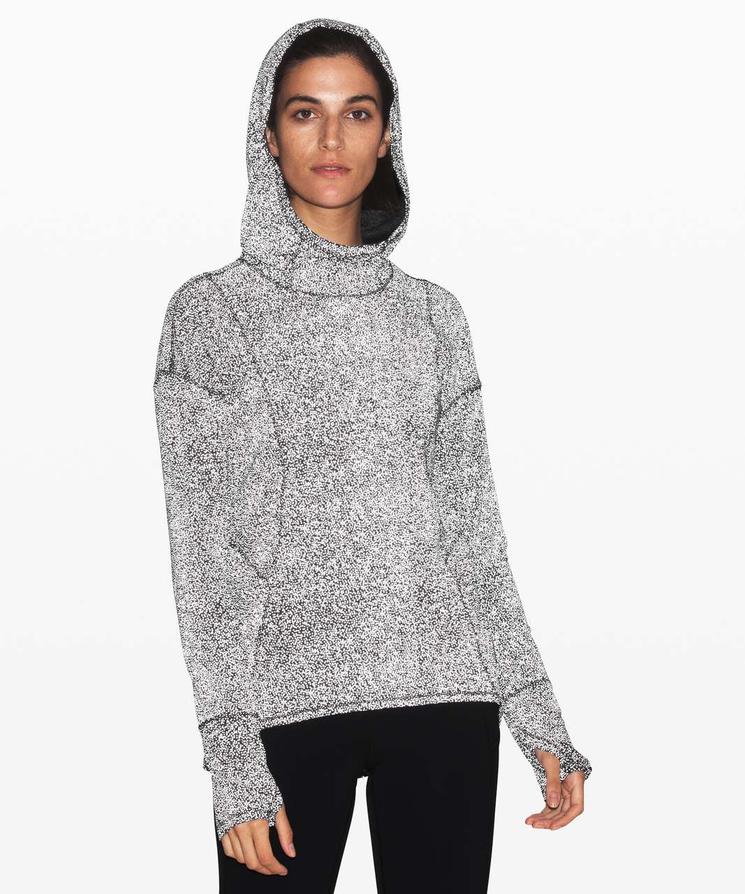 Lululemon Ready To Rulu Hoodie *Reflective - Dimension Dot Heathered Black Silver Reflective