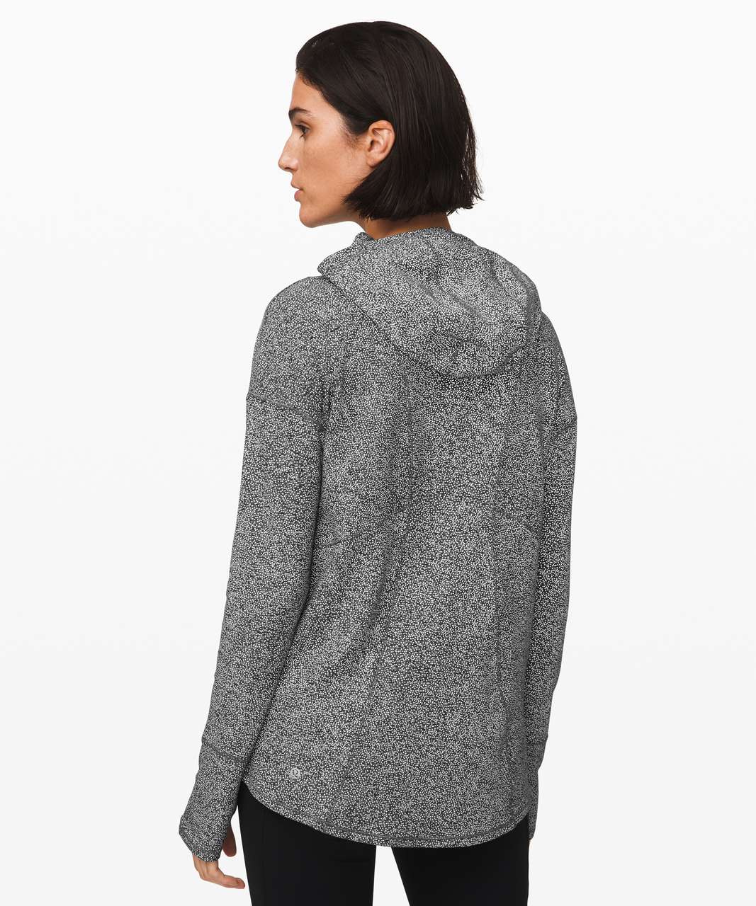 Lululemon Ready To Rulu Hoodie *Reflective - Dimension Dot Heathered Black Silver Reflective