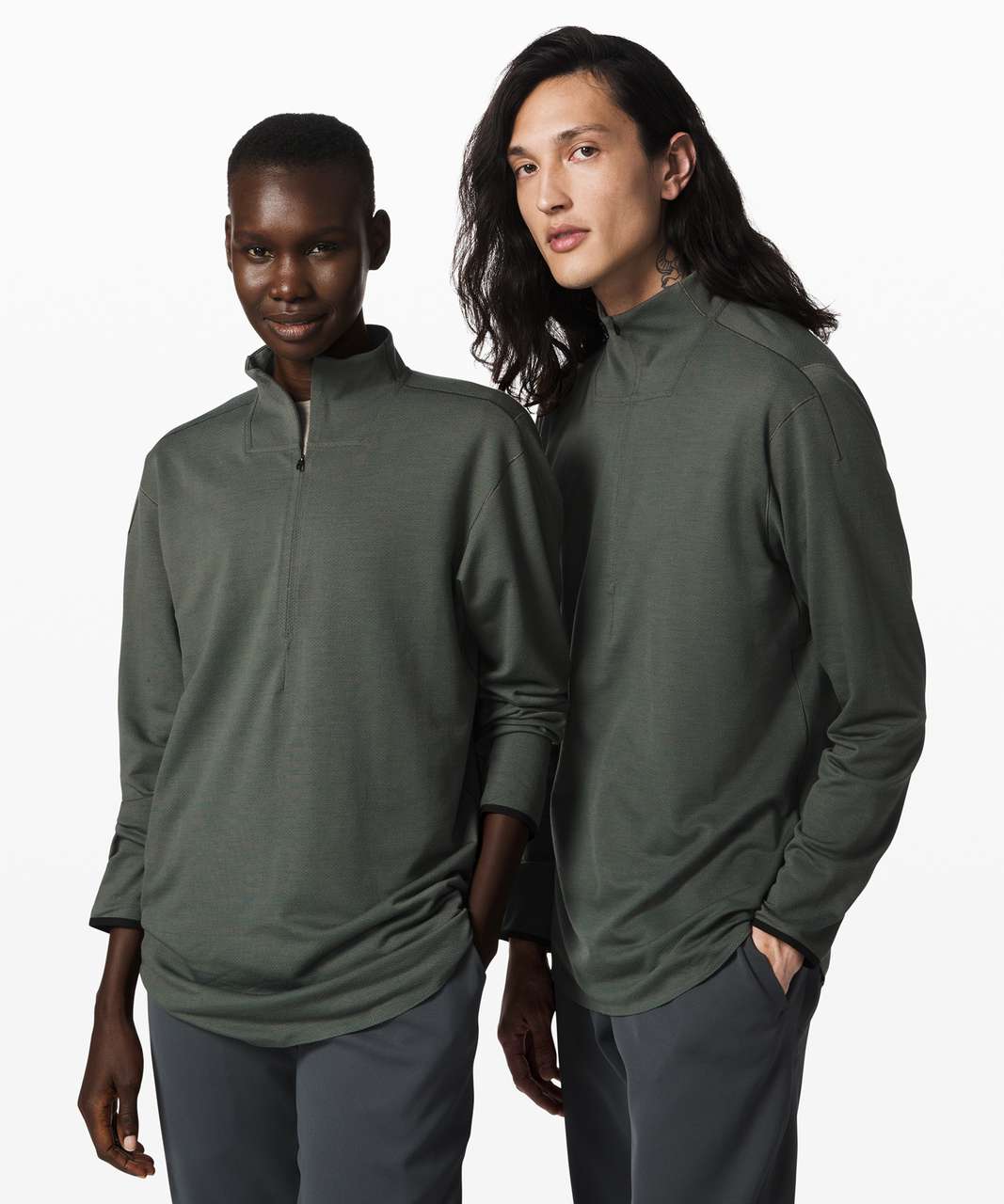 Lululemon lab Stretch Woven Half-Zip Pullover