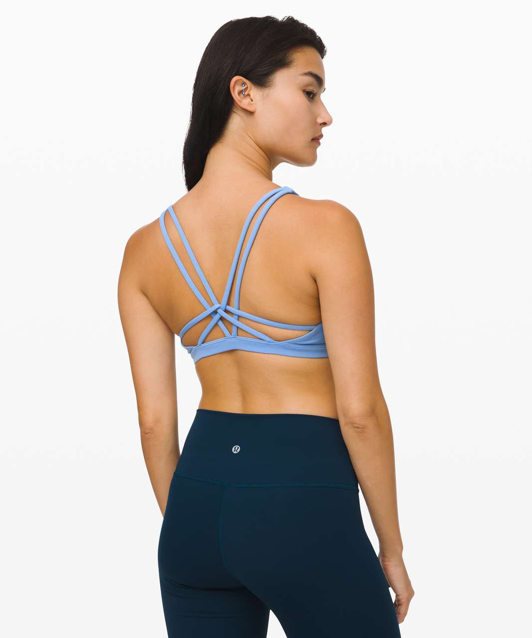 Lululemon Flow Y Bra *Nulu - Tempest Blue - lulu fanatics