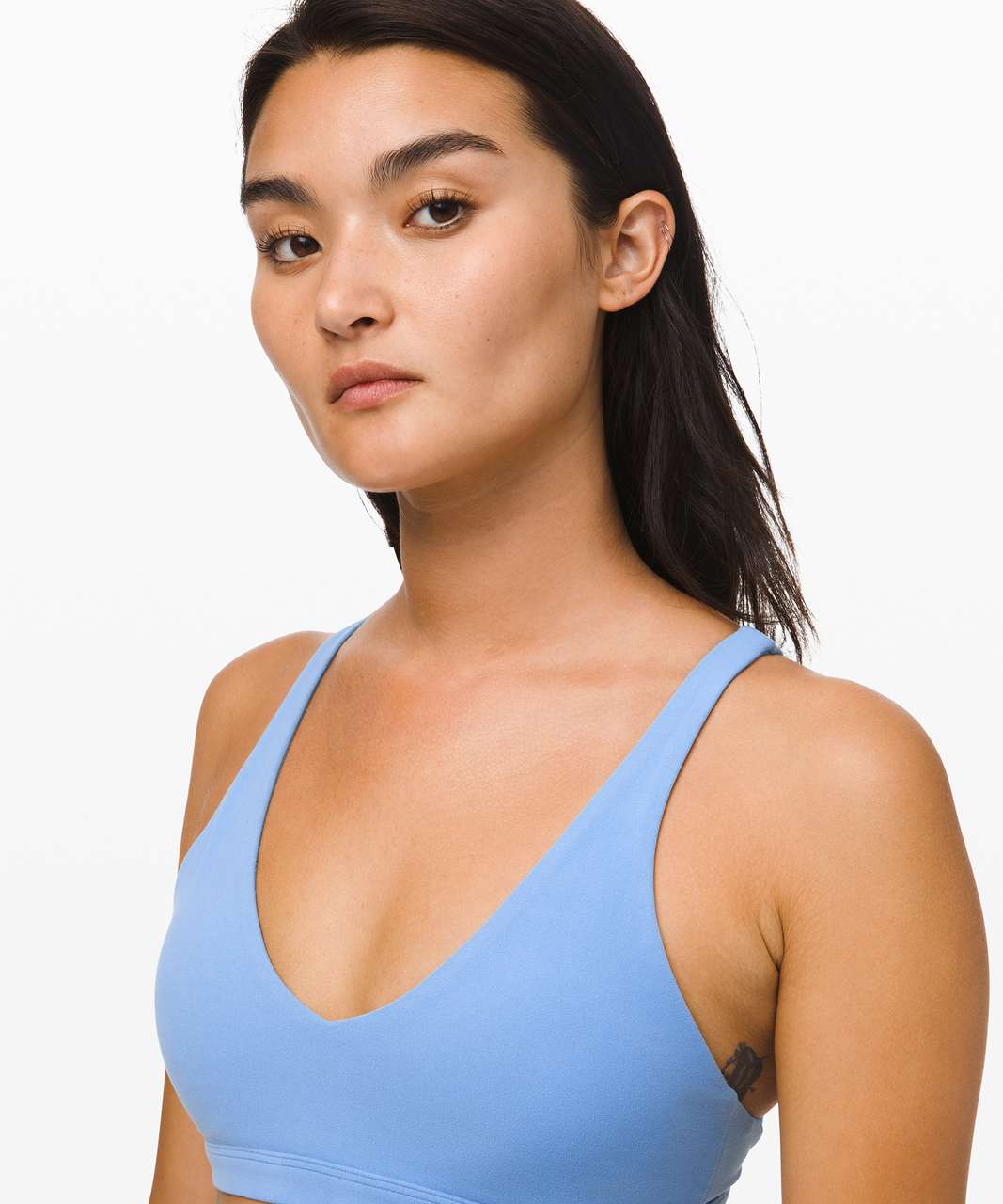 Lululemon Calm Within Bra - Tempest Blue