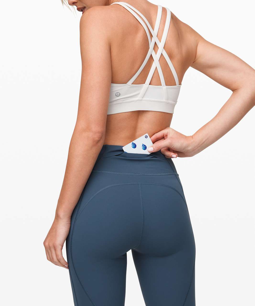 Lululemon Time To Sweat Tight 28" - Code Blue