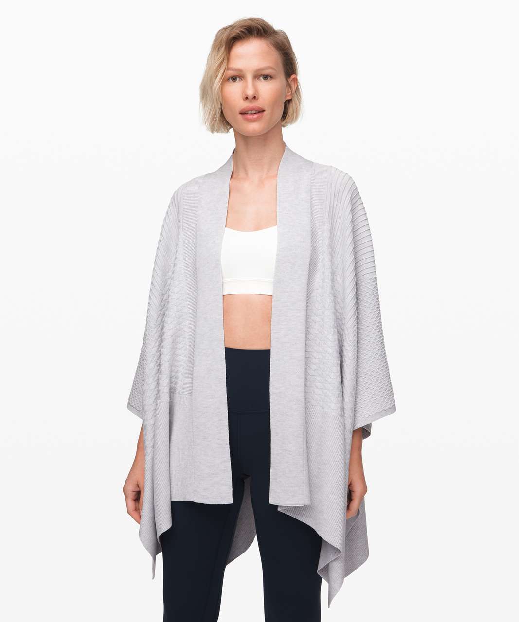 Lululemon Dream Weaver Wrap - Heathered Core Ultra Light Grey