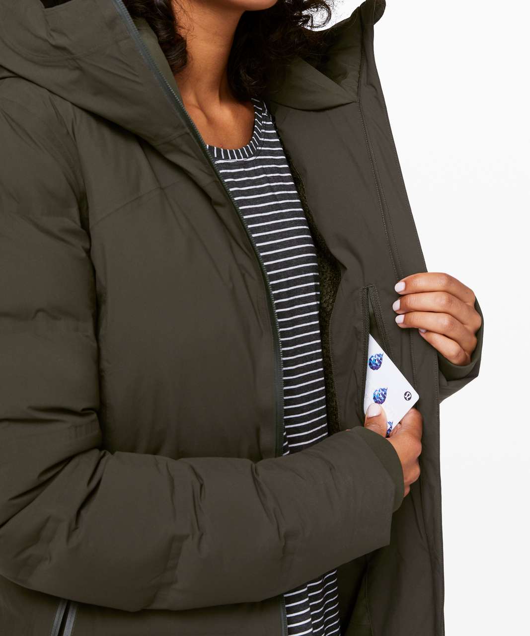 Lululemon Sleet Street Jacket - Dark Olive