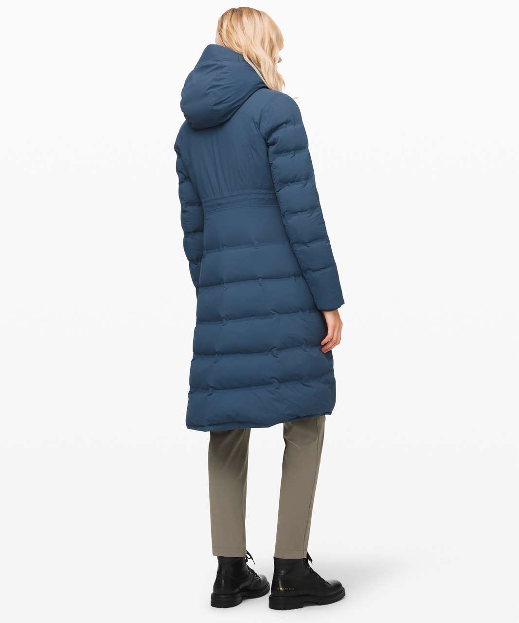 Lululemon Sleet Street Long Jacket - Code Blue