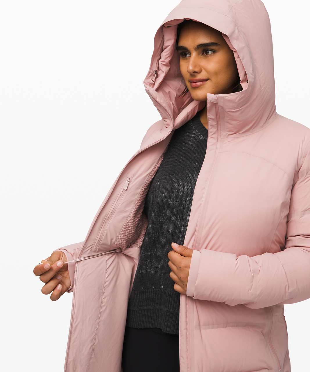 Lululemon Sleet Street Jacket - Pink Lychee - lulu fanatics