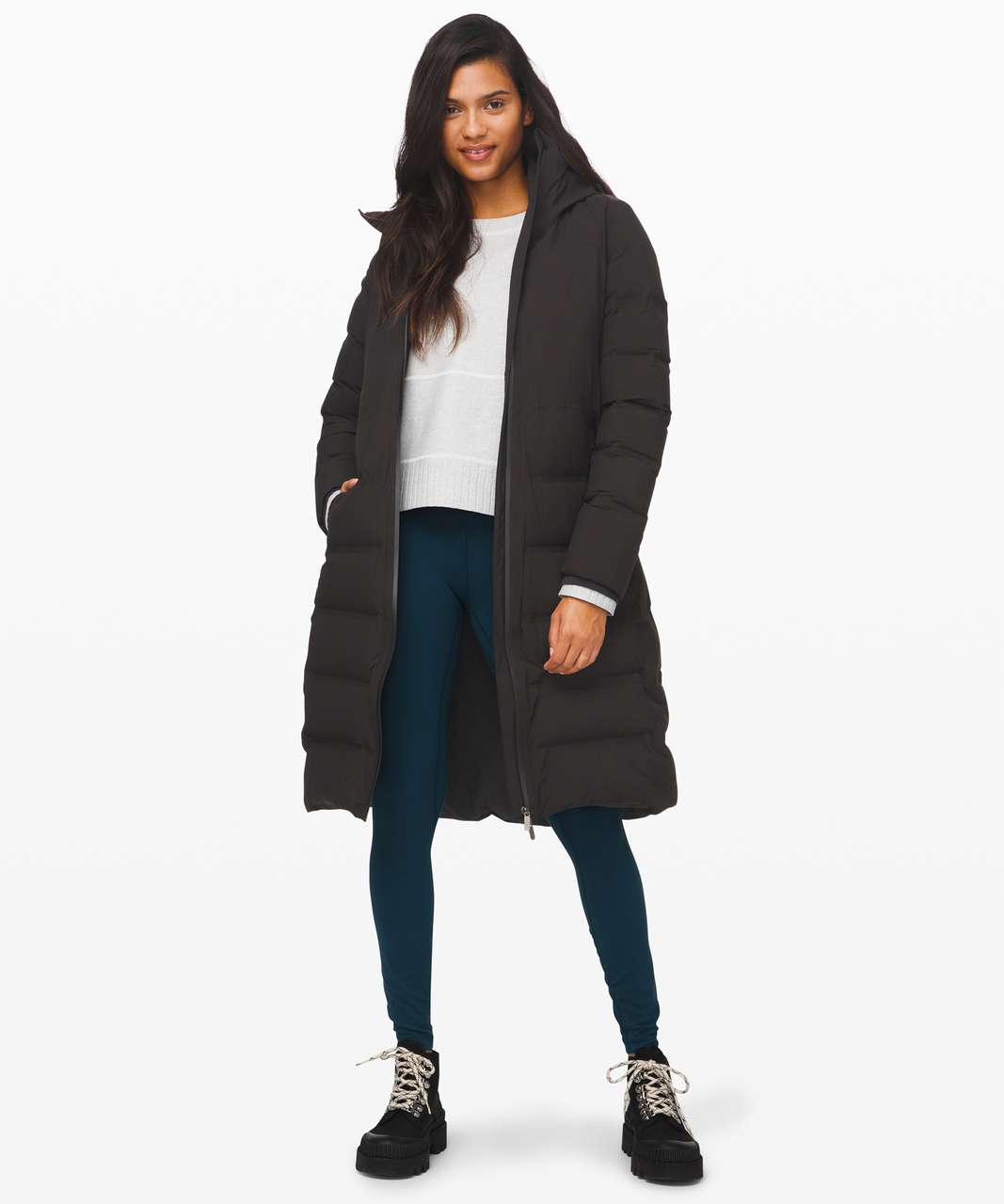 Lululemon Sleet Street Long Jacket - Black (First Release)