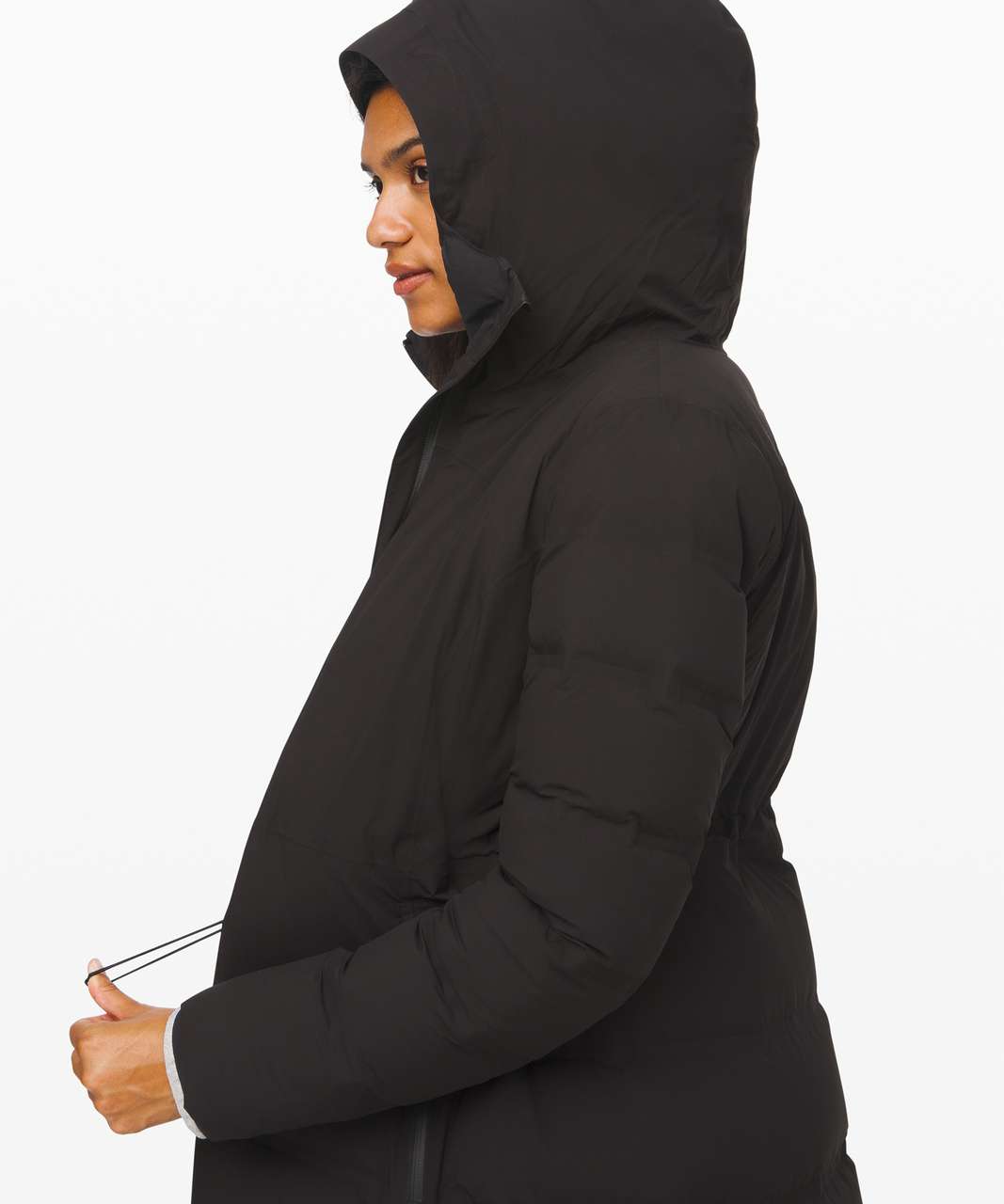 Lululemon Sleet Street Long Jacket - Black (First Release) - lulu