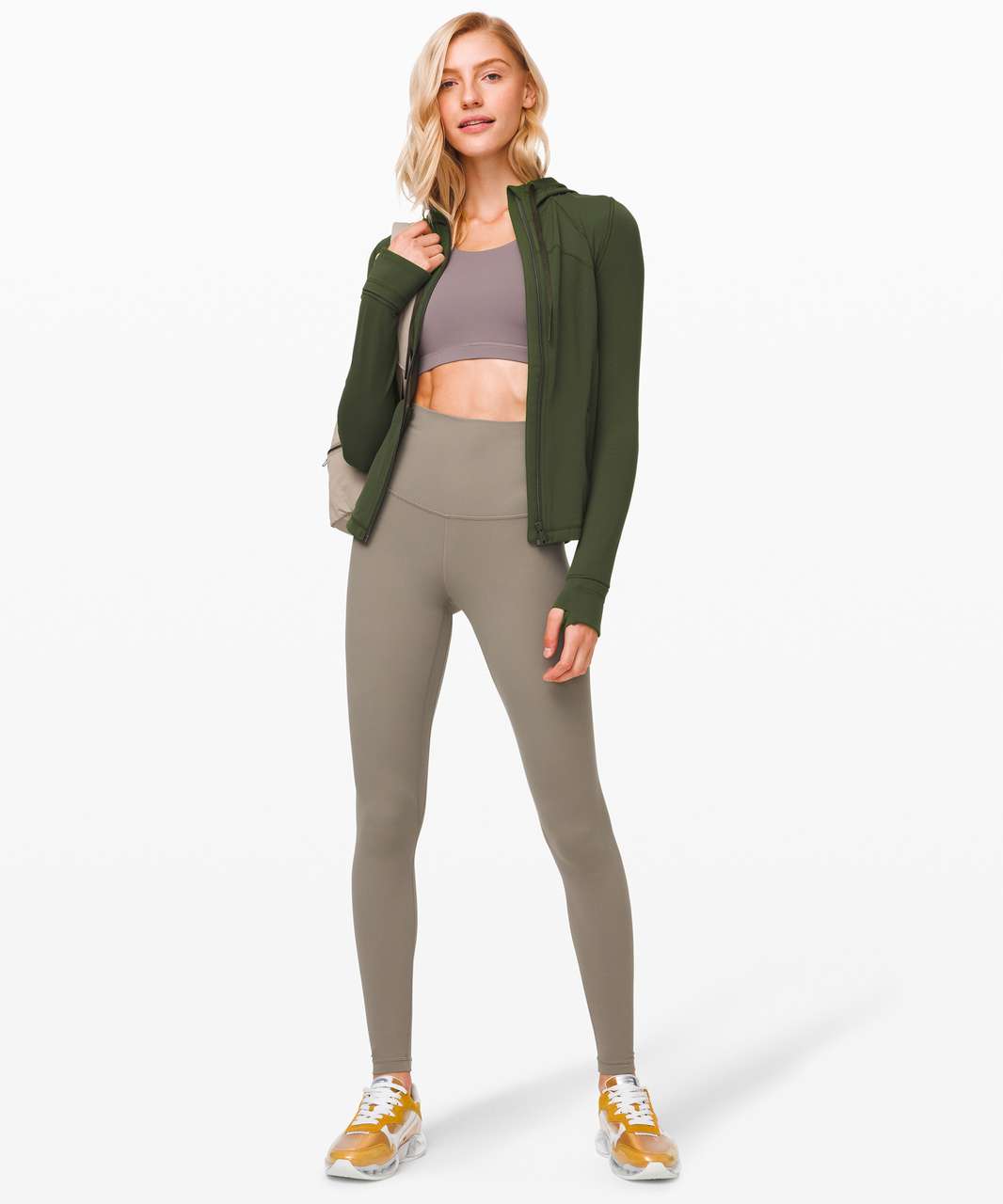 Lululemon Hooded Define Jacket Camo Pants