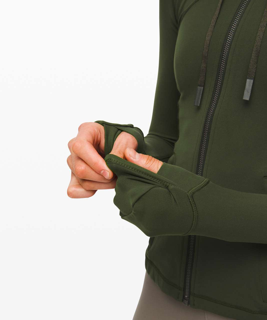 Lululemon Hooded Define Jacket *Nulu - Camo Green - lulu fanatics