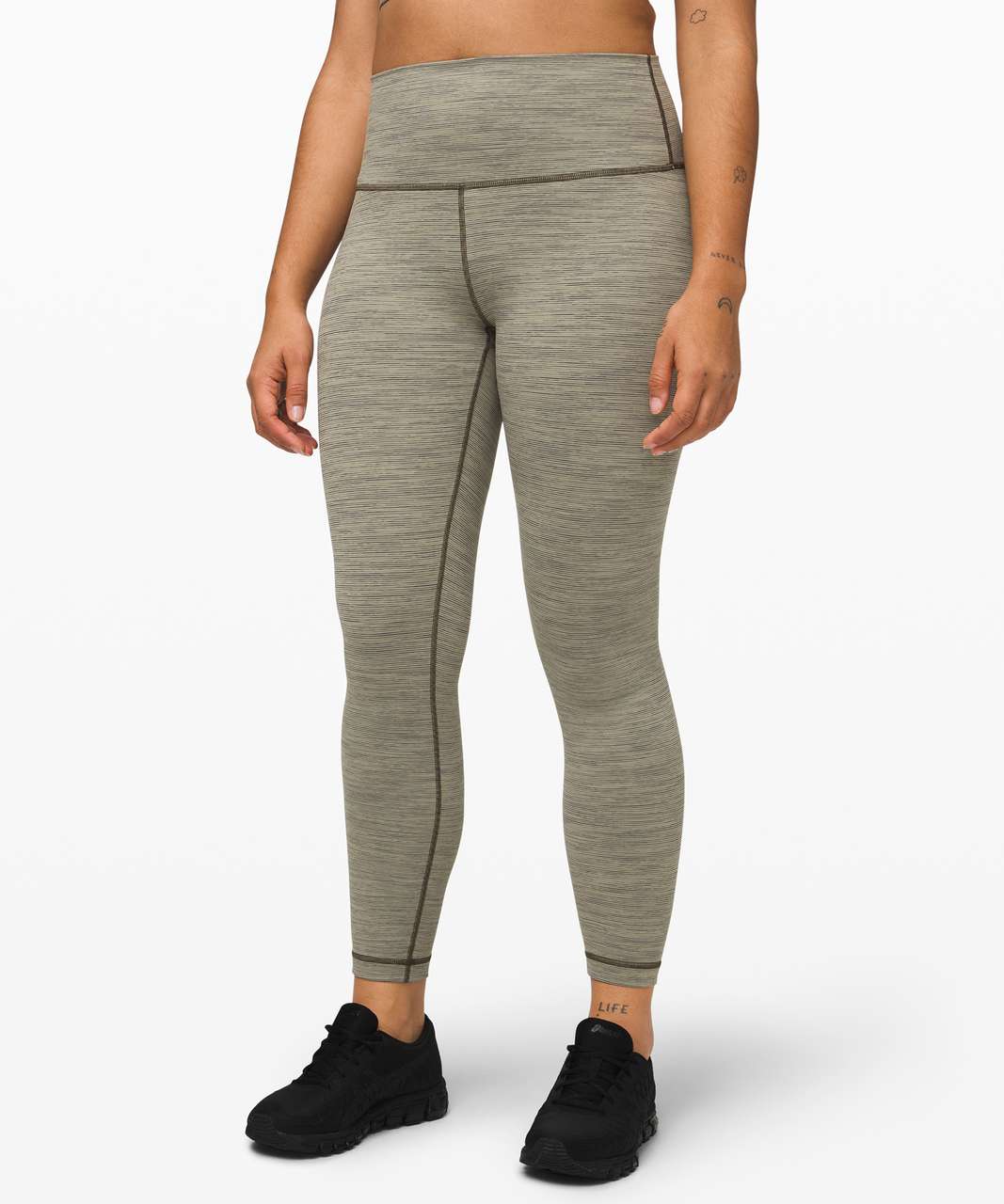 Lululemon Wunder Under Hi-Rise Tight Full-On Luon 28 - Dark Olive - lulu  fanatics