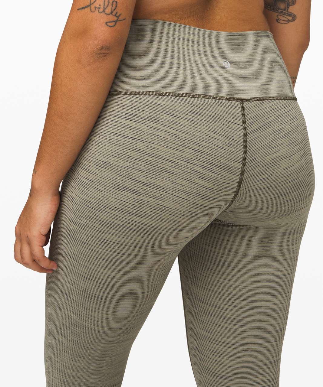 Lululemon Wunder Under High-Rise Tight 25" *Full-On Luon - Wee Are From Space Sage Dark Olive