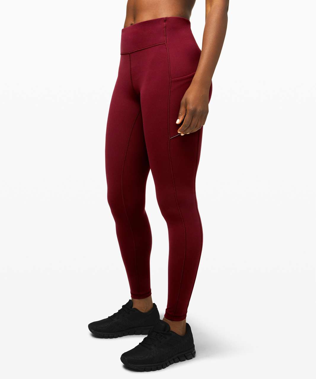 Lululemon Speed Up Tight 28" *Brushed Full-On Luxtreme - Deep Rouge