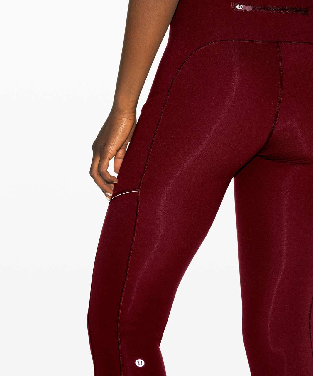 Lululemon Speed Up Tight 28" *Brushed Full-On Luxtreme - Deep Rouge