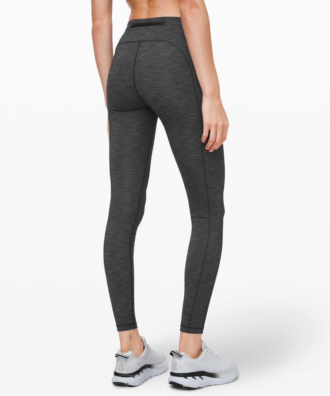 Lululemon Speed Up Tight 28" *Brushed Full-On Luxtreme - Heathered Black