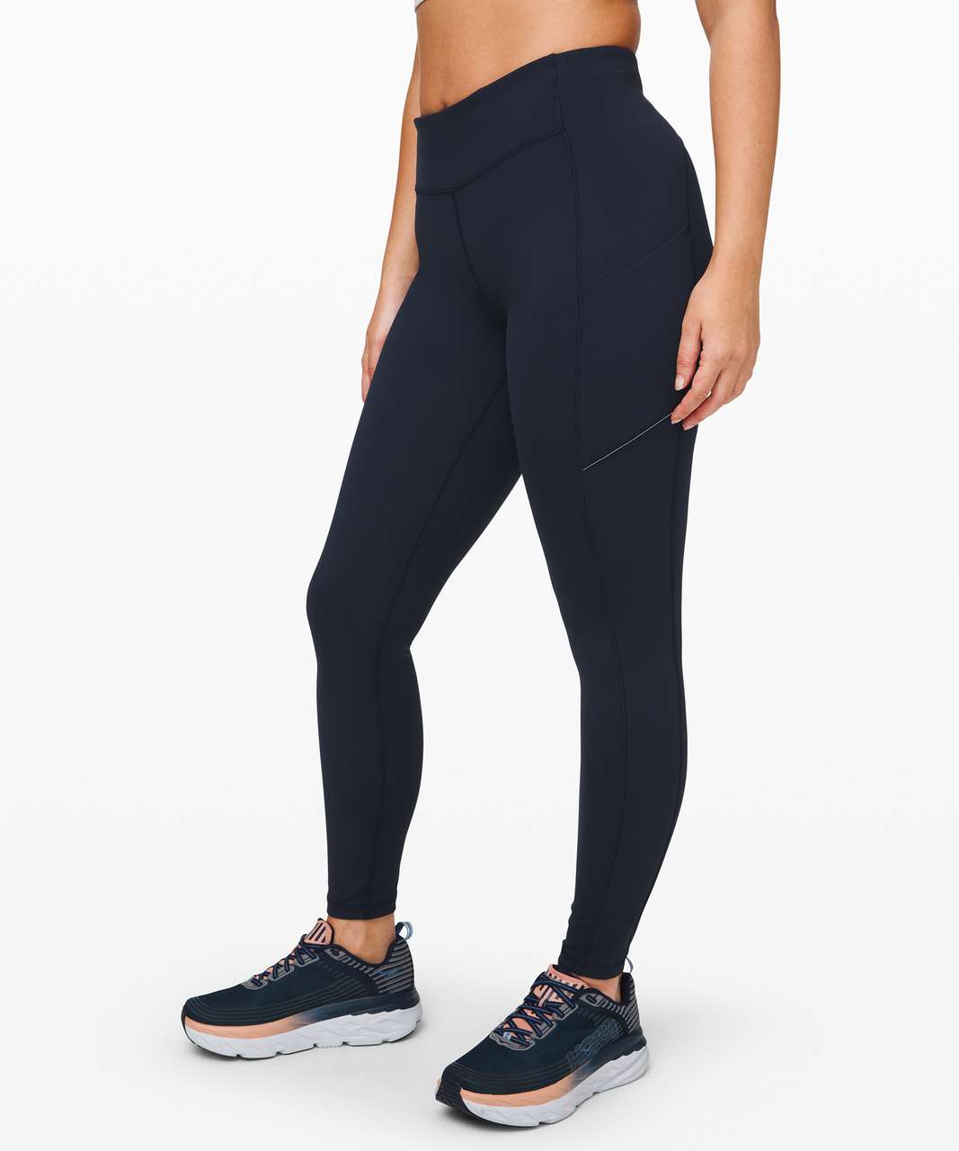 Lululemon Invigorate High-Rise Tight 25 - True Navy - lulu fanatics