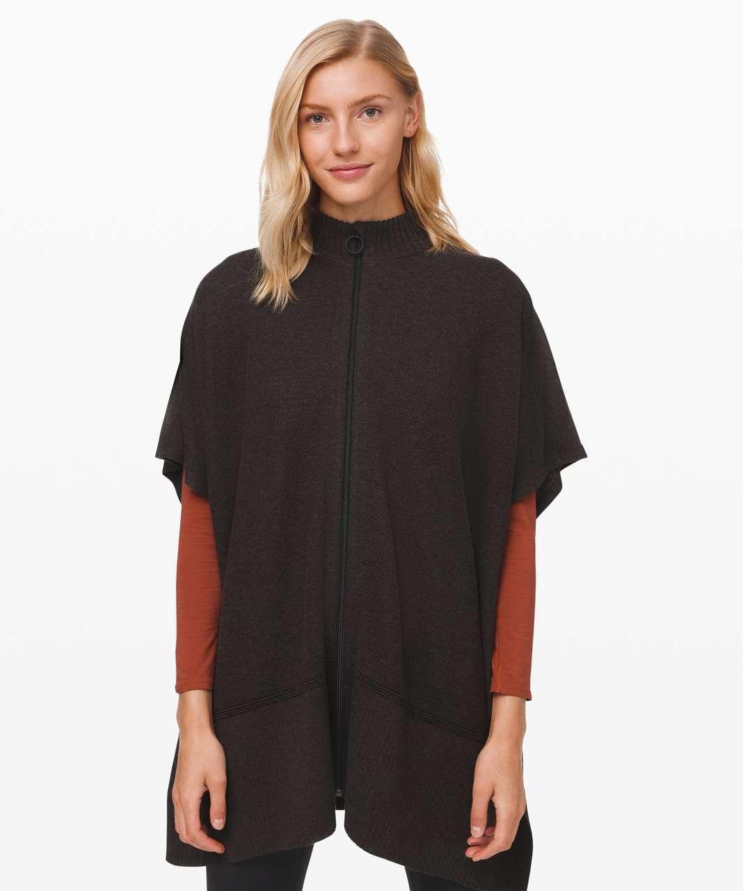 Lululemon Call Me Cozy Wrap - Heathered Black