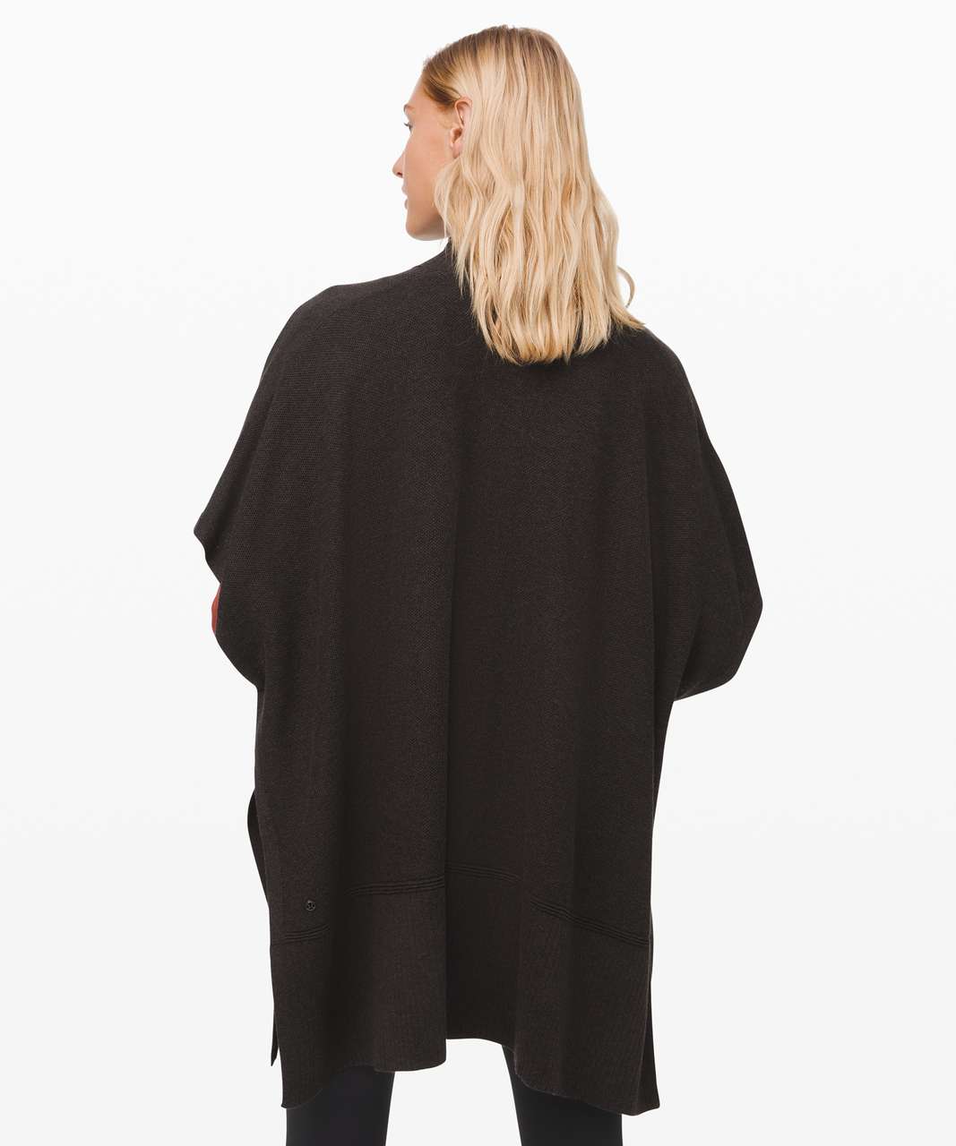 Lululemon Call Me Cozy Wrap - Heathered Black