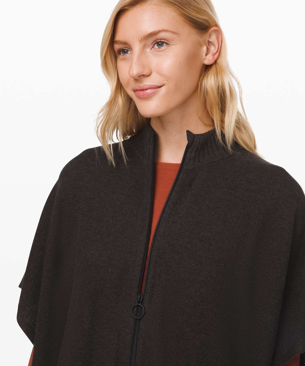 Lululemon Call Me Cozy Wrap - Heathered Black