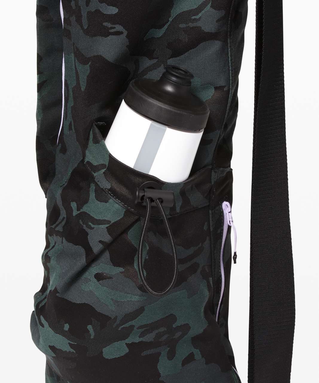 Lululemon The Yoga Mat Bag *16L - Jacquard Camo Cotton Obsidian / Black -  lulu fanatics