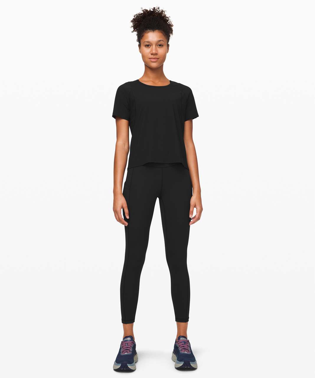 Lululemon Outrun the Heat Short Sleeve - Black