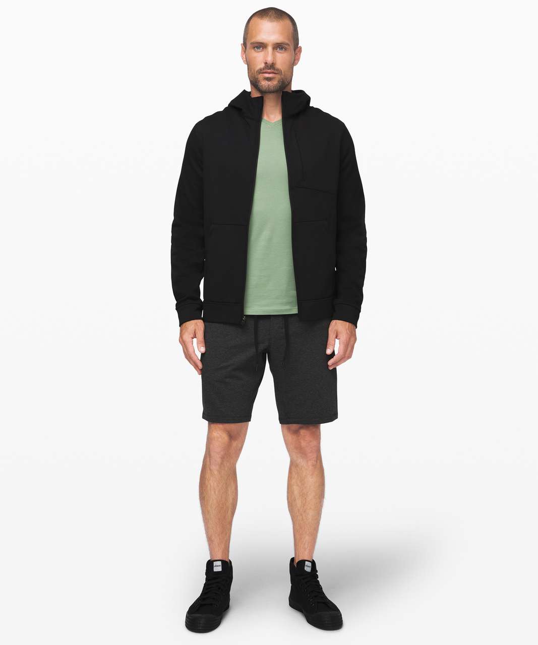 Lululemon 5 Year Basic V - Willow Green