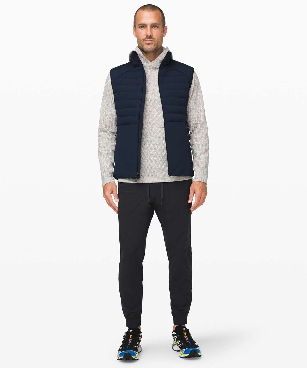 Lululemon Down For It All Vest - True Navy (First Release) - lulu fanatics