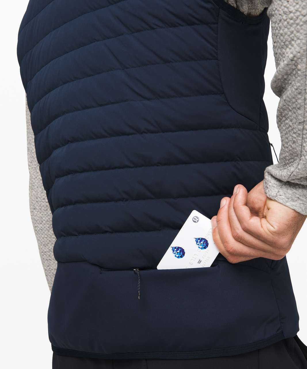 Lululemon Down For It All Vest - True Navy (First Release)