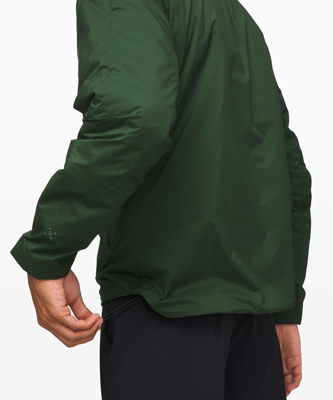 Lululemon Requisition Bomber - Envy Green / Heathered Black