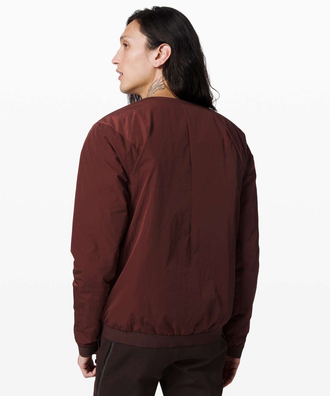 Reversible Bomber Jacket - Men's - Lululemon - Dark Olive - Medium –  ALLREVERSIBLE