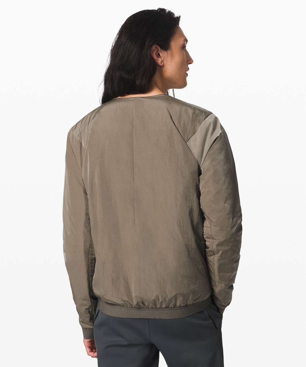 Lululemon Ashta Bomber Reversible *lululemon lab - Nomad / Roman Gold