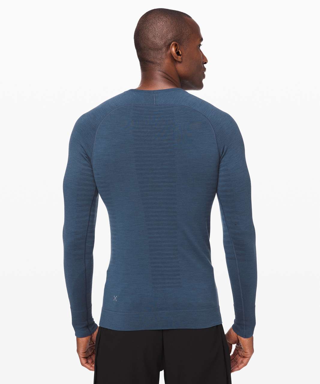 Lululemon Keep the Heat Thermal Long Sleeve - Blue Print - lulu fanatics