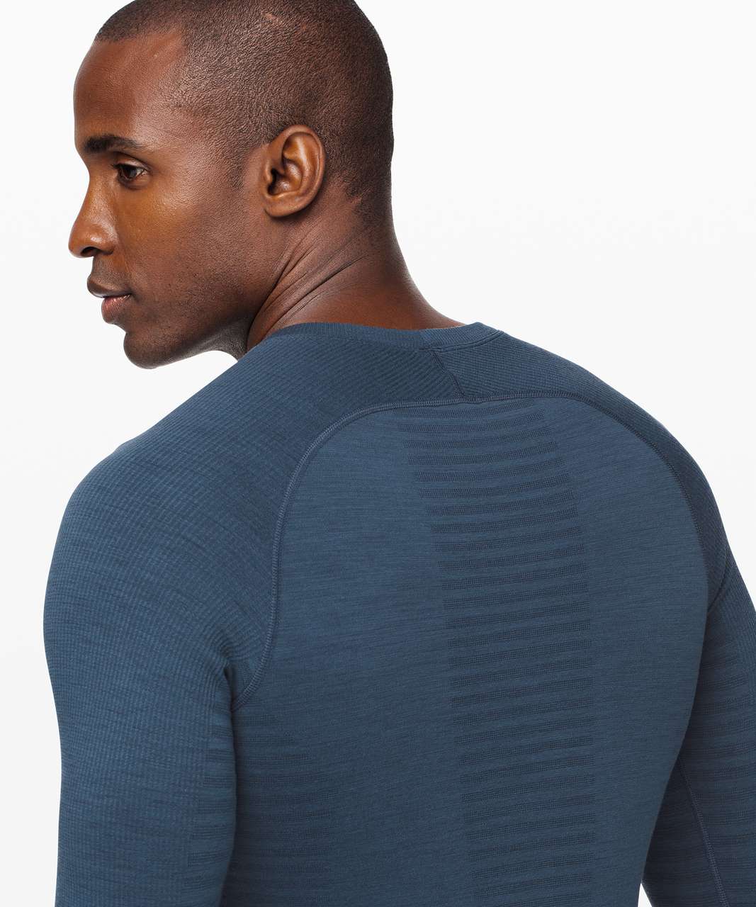 Lululemon Keep The Heat Thermal Long Sleeve - Petrol Blue - lulu