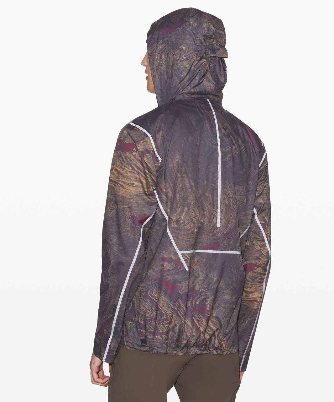 Lululemon Ashta Packable Jacket *lululemon lab - Lava Print Nomad