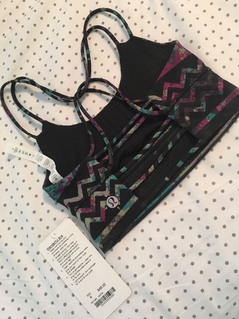 Lululemon Wanderful Bra - Tribal - lulu fanatics