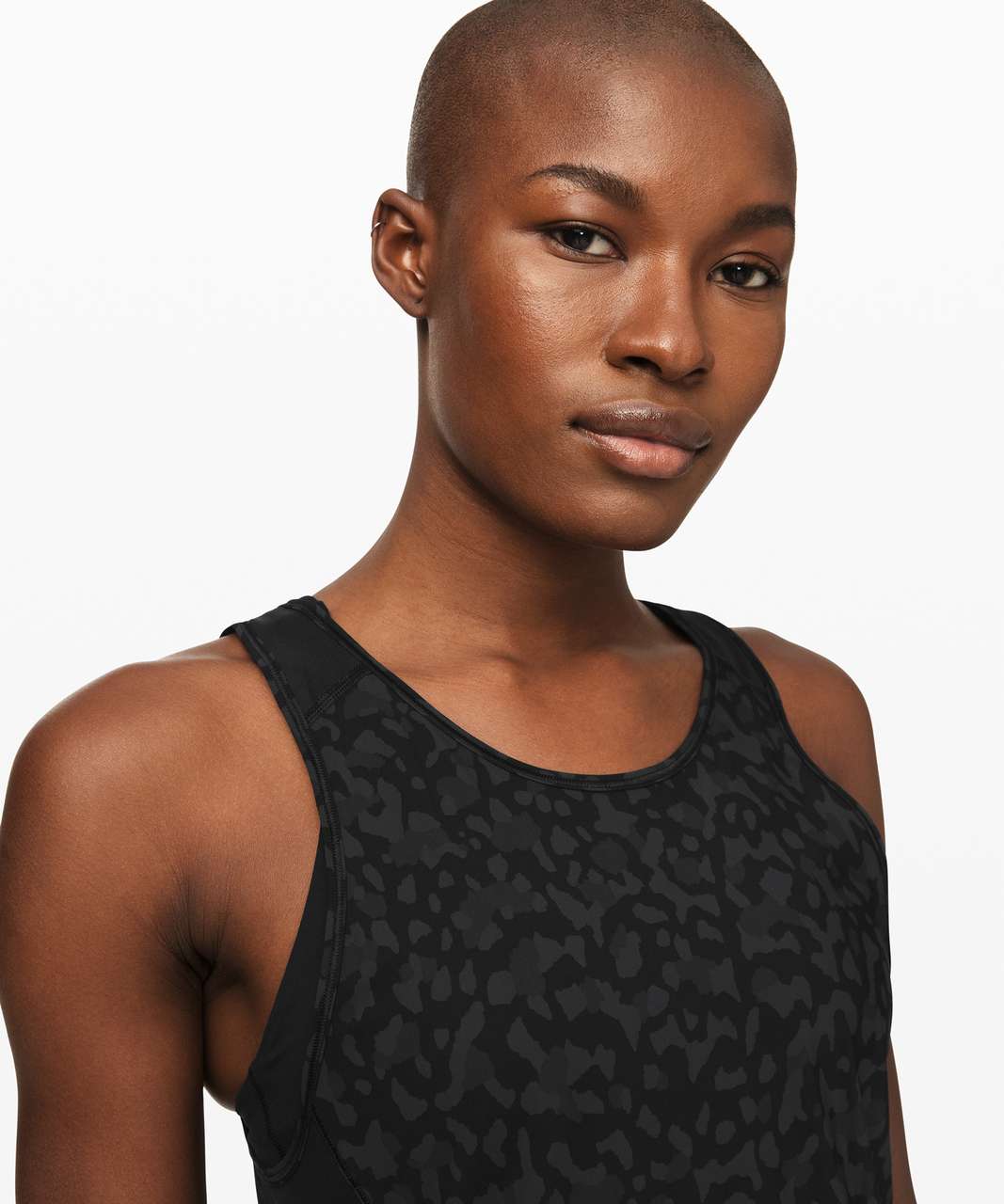 Lululemon Sculpt Tank II - Formation Camo Deep Coal Multi  / Black