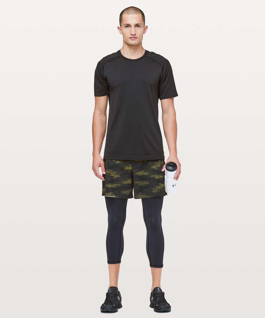 Lululemon Surge Short 6" *Liner - Glitch Camo Everglades Black