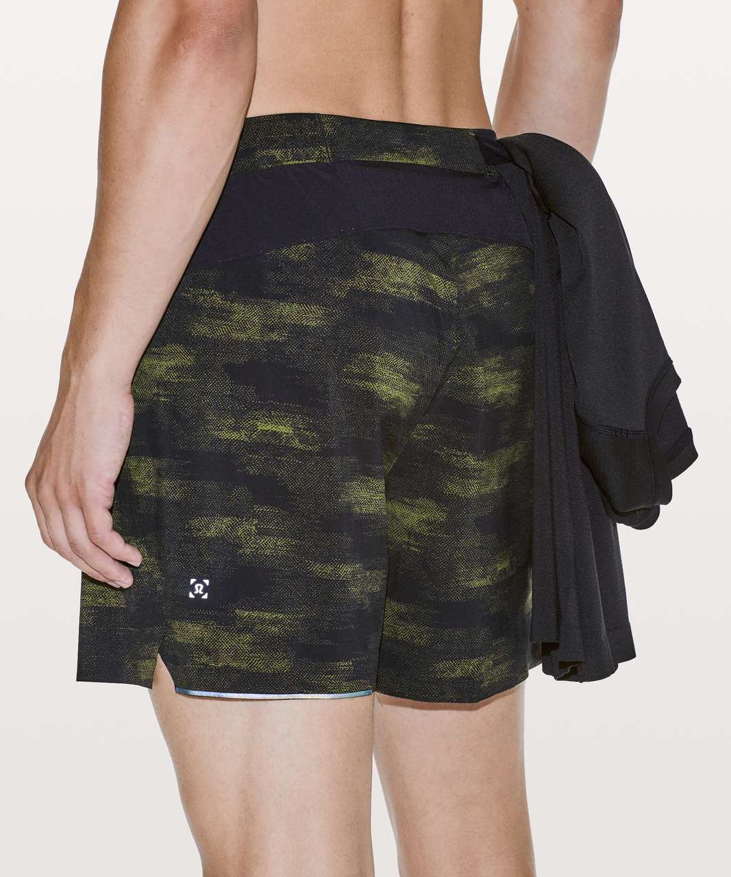 Lululemon Surge Short 6" *Liner - Glitch Camo Everglades Black