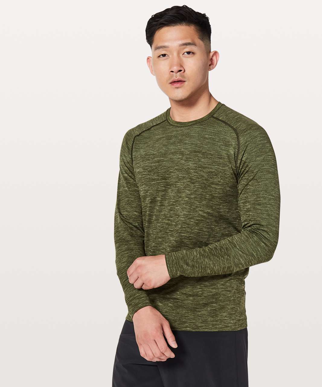 Lululemon Love Crew Short Sleeve T-Shirt - Green Twill - lulu fanatics