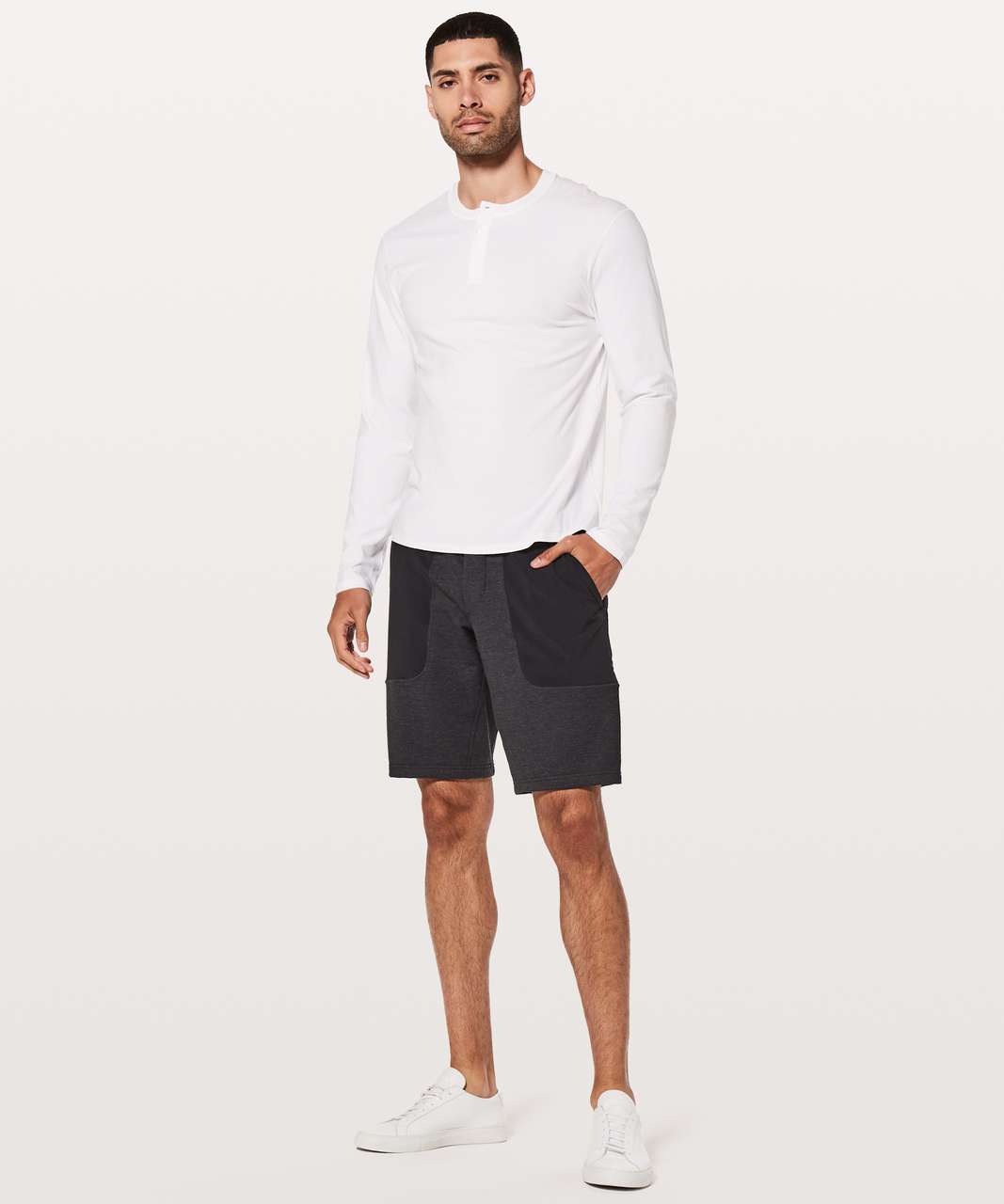 Lululemon City Commute Short *11" - Heathered Black