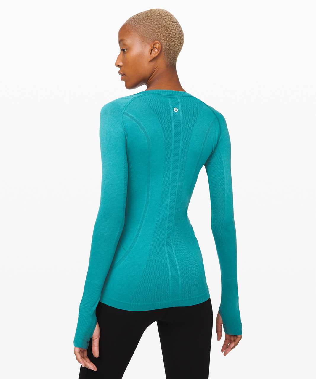 Lululemon Swiftly Tech Long Sleeve Crew - Ice Cave / Ice Cave