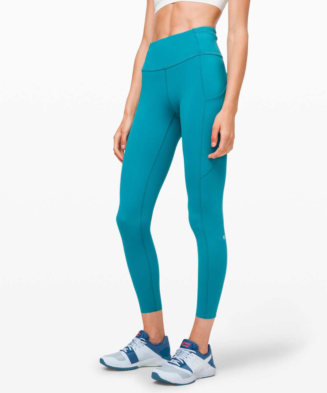 Lululemon Fast and Free Tight II 25" *Non-Reflective Nulux - Ice Cave