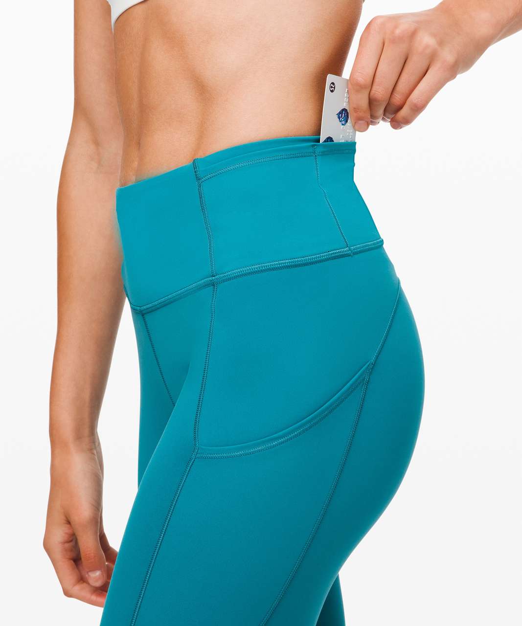 Lululemon Fast and Free Tight II 25 *Non-Reflective Nulux - Ice Cave -  lulu fanatics