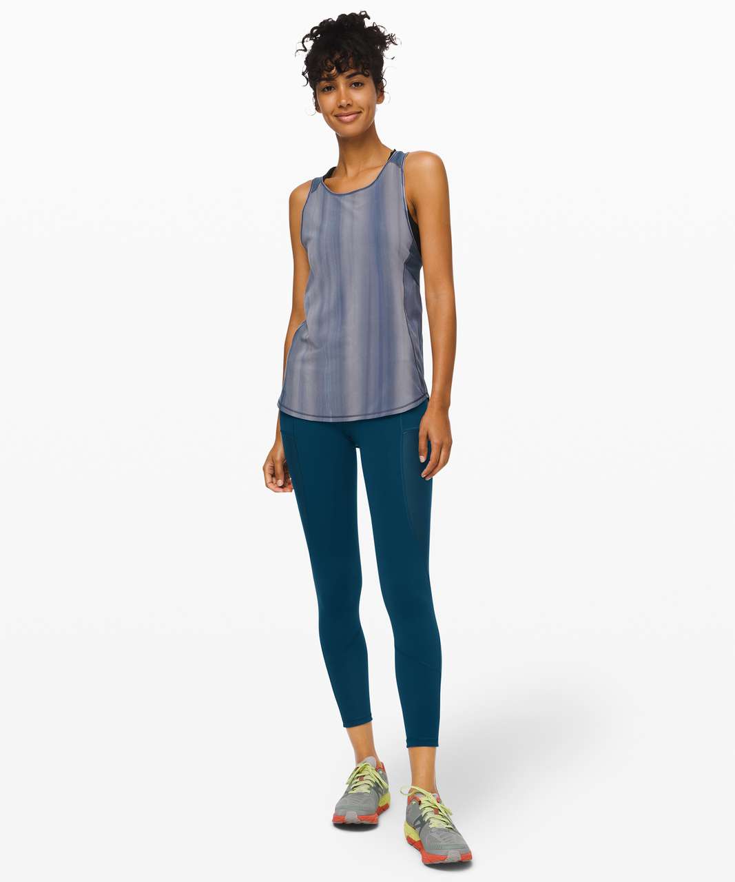 Lululemon Always Airy High-Rise Run Tight 25" - Night Diver