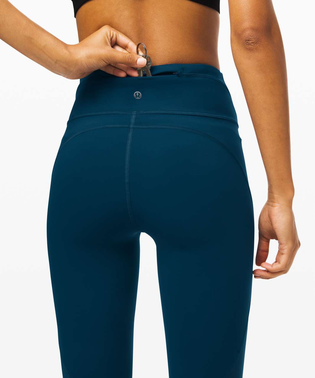 Lululemon Always Airy High-Rise Run Tight 25" - Night Diver