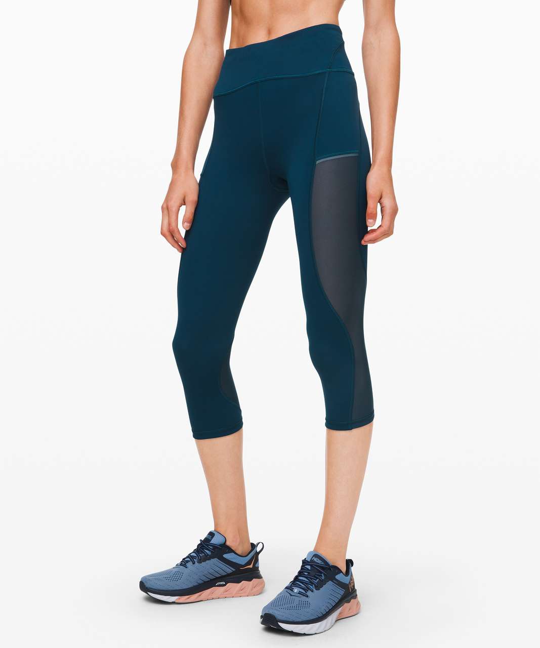 lululemon athletica, Pants & Jumpsuits, Lululemon Athletica Night Diver  Always Airy Hr Run Crop 9 Leggings Us 6