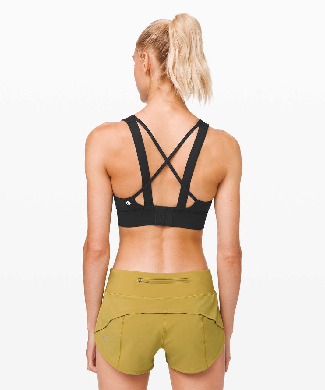 Lululemon Breathe it In Bra - Black - lulu fanatics