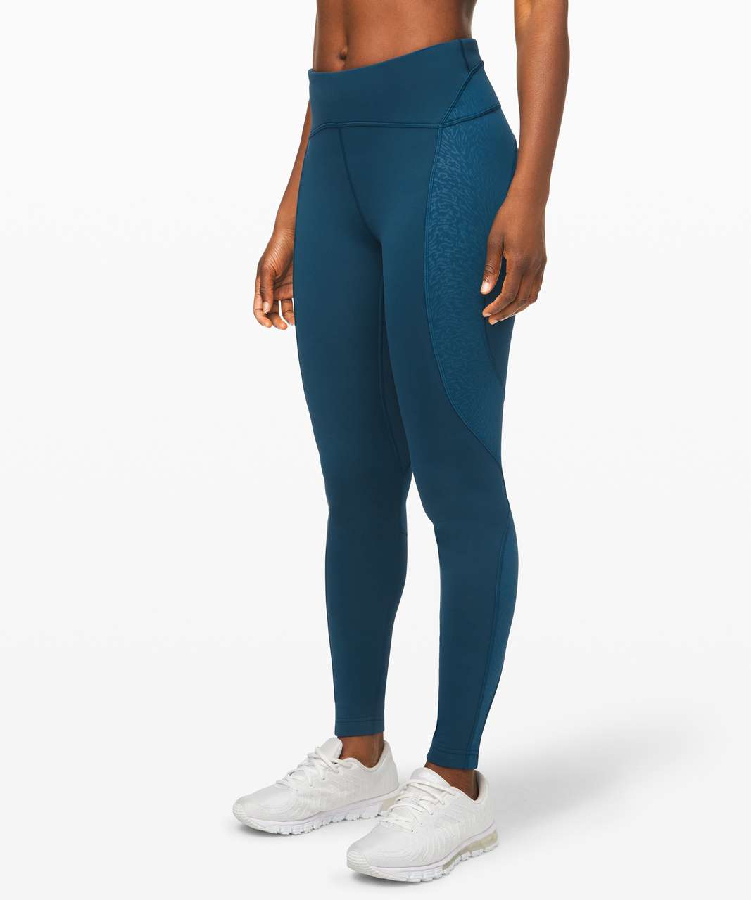 Lululemon Cold Pacer High-Rise Tight 28" - Night Diver / Nocturnal Shift Emboss Night Diver